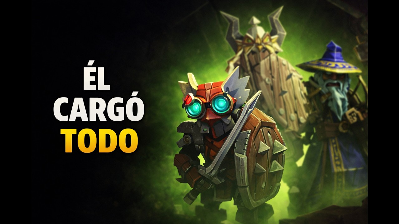 Un solo personaje cargó toda la partida