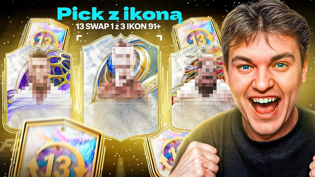 M&Oacute;J PICK Z IKONĄ 91+ ZA 13 SWAP&Oacute;W NA RTG🔥 | FC 26 ULTIMATE TEAM