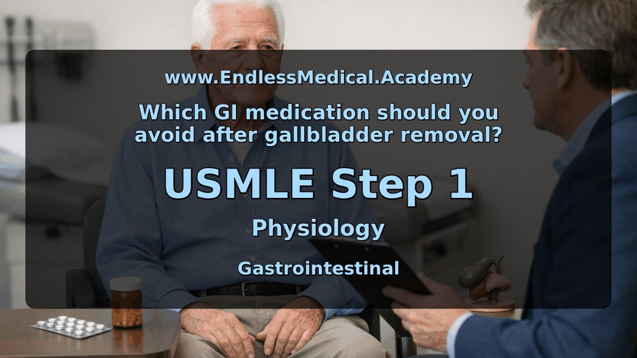 Gastrointestinal, Physiology, USMLE Step 1 - Full Vignette with Extended Explanations