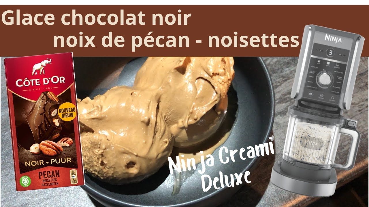 Glace Chocolat noix de pécan et noisettes - Ninja Creami Deluxe
