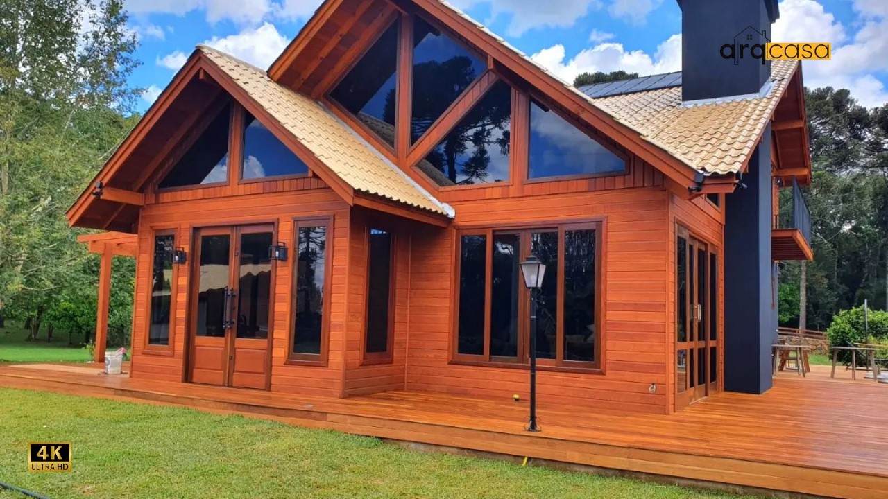 100 Increíbles Diseños de Casas de Madera para Inspirarte