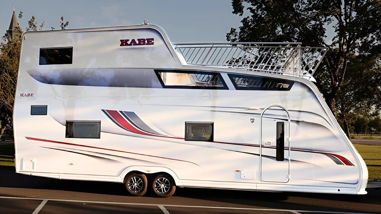World's Only Double-Decker Travel Trailer!