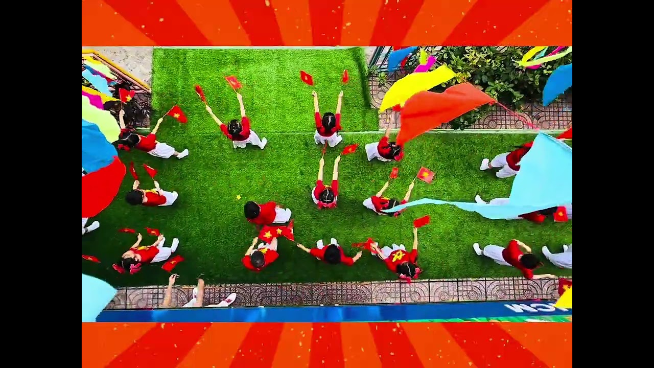 Đồng diễn bài thể dục - Trường Mầm non Phường 8, Quận 11