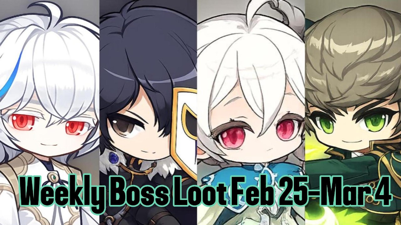 [GMS Hyperion] Weekly Boss Loot - Feb 25- Mar 4