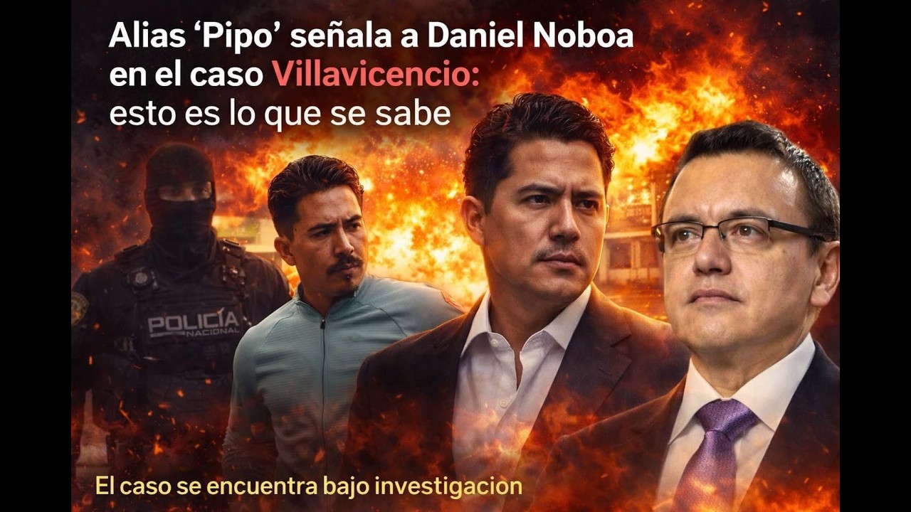 El Comentario l Noboa calla y Pipo lo acusa