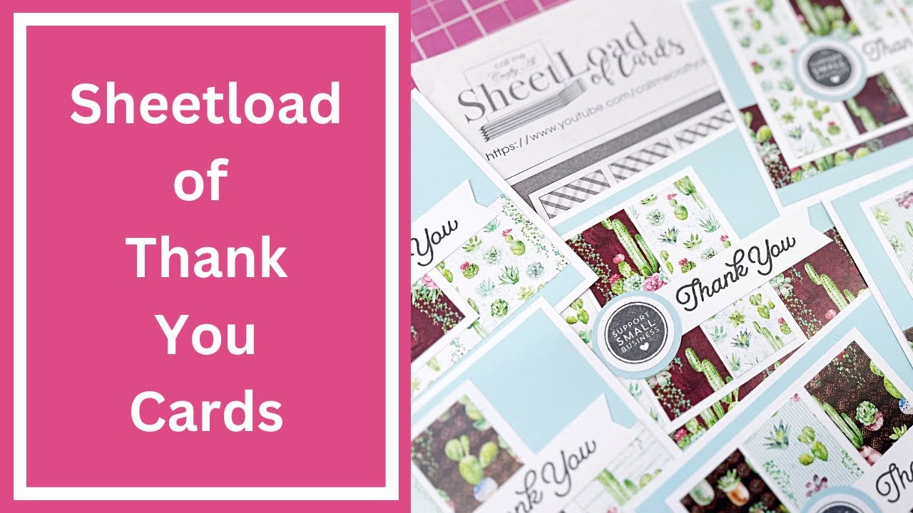 June 2024 SheetLoad of Cards Process - Thank You Post Cards