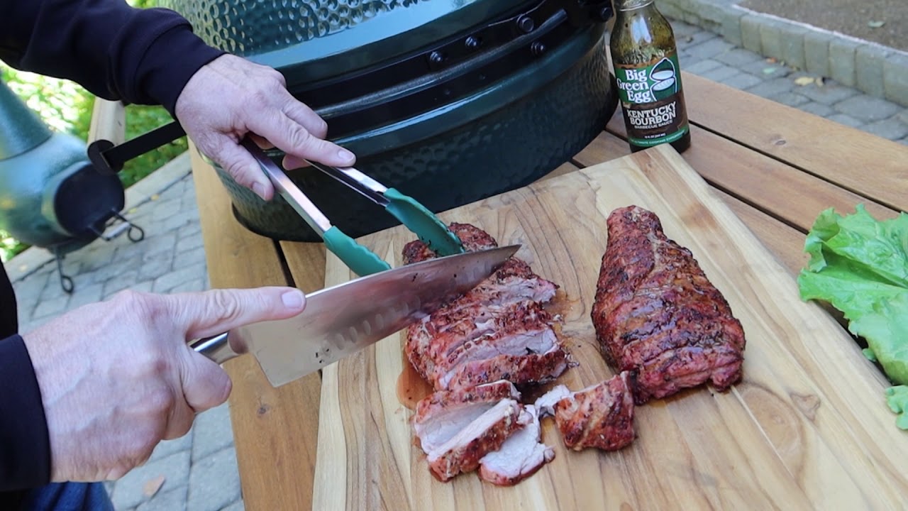 Chef Jeff Raymond's Pork Tenderloin on the Big Green Egg