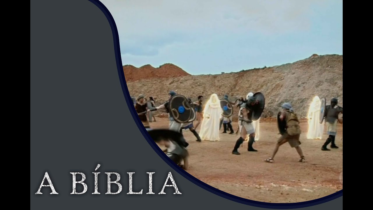 A BÍBLIA- OS DEZ MANDAMENTOS:  Hebreus clamam a Deus e vencem batalha contra gigantes | PARTE 2