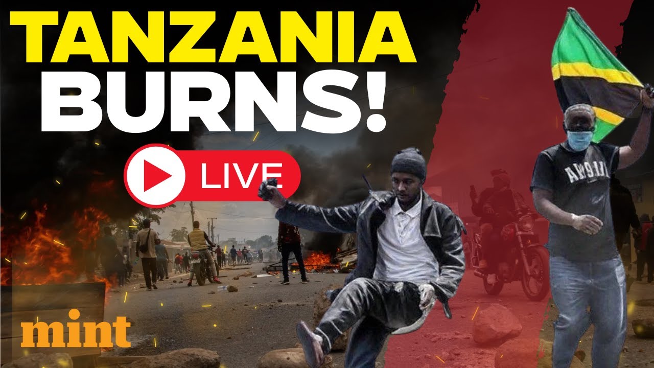 LIVE: Tanzania Erupts In Protests Amid Disputed Elections | Samia Suluhu Hassan | Tanzania Election