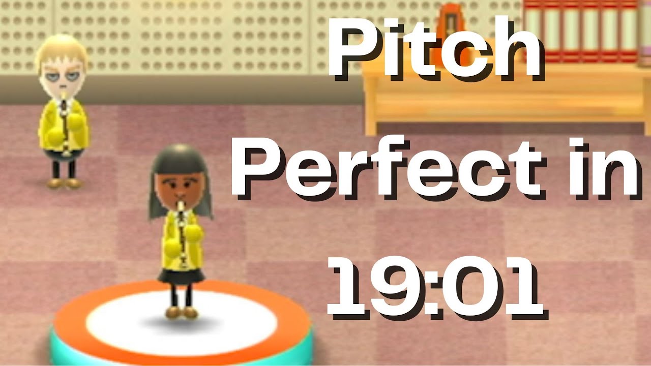 Wii Music Pitch Perfect in 19:01 (Done during No Reset Wii Series Marathon)