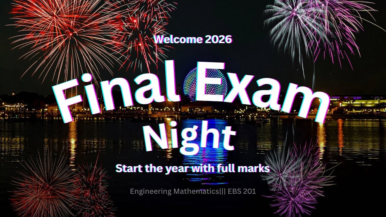 Final Exam (Fall 2024/2025) – Engineering Mathematics 3 (EBS 201) | Secure Your Mindset