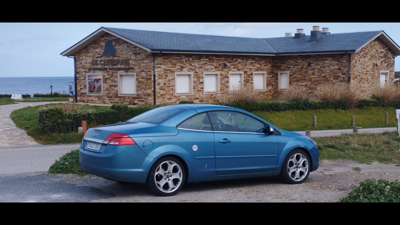 ford focus coupe  viaje a asturias 2026