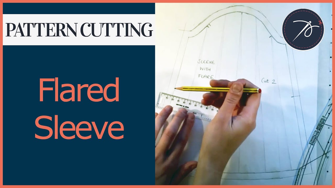 How to create a pattern for a Flared Sleeve