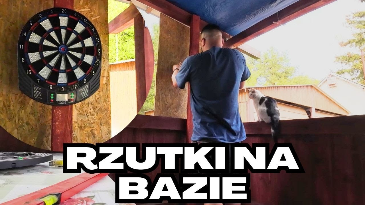 Montaż tarczy do darta