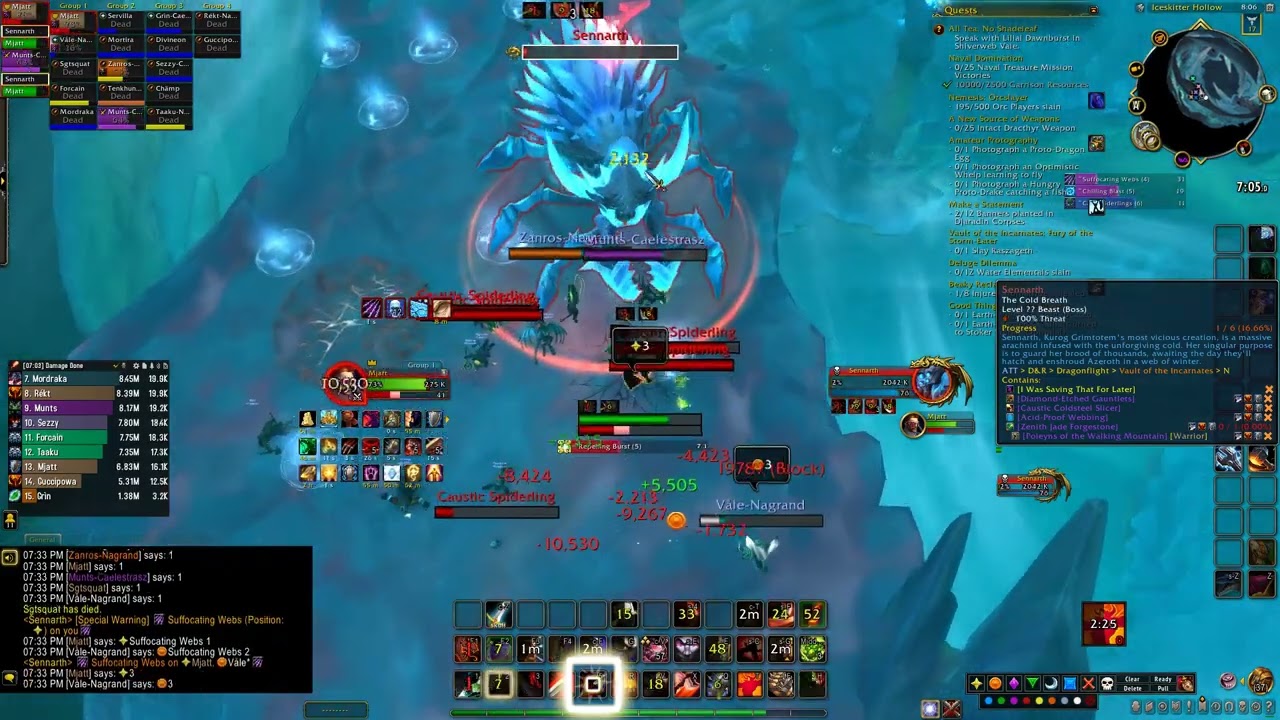 an absolutely flawless sennarth kill with no mistakes, errors or deaths whatsoever