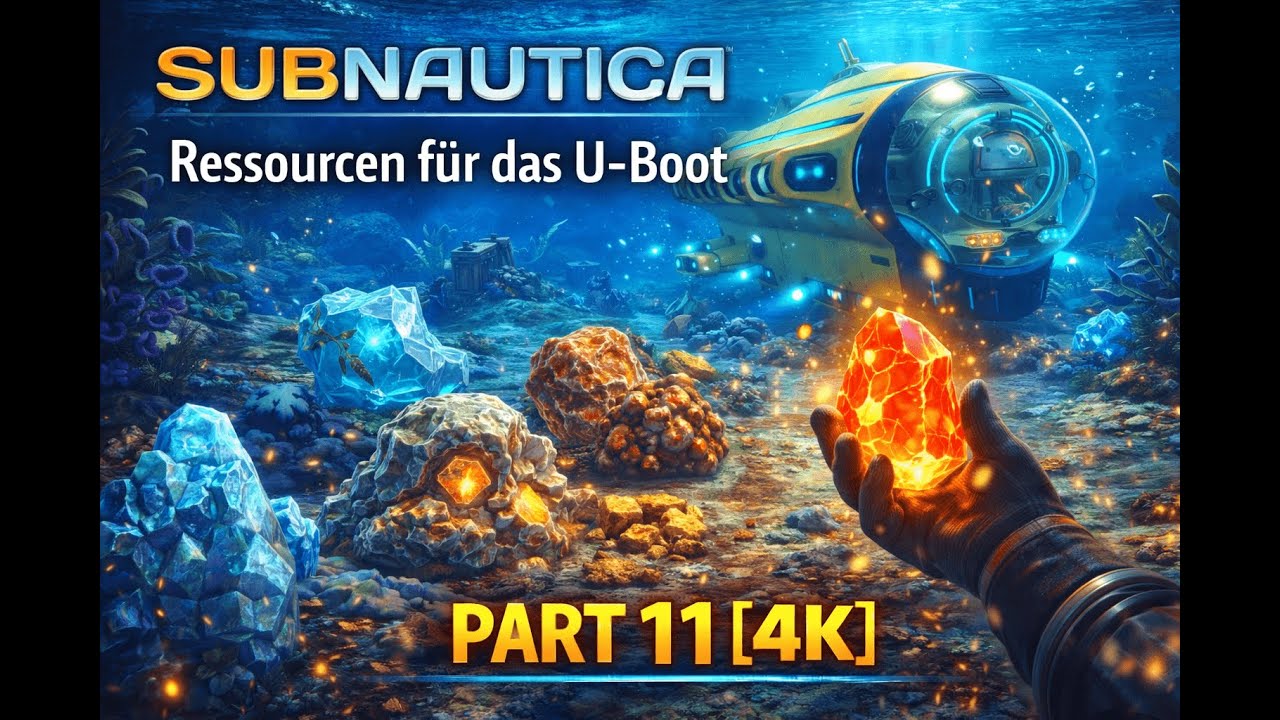 Subnautica – Ressourcen für das U-Boot | Part 11 [4K]