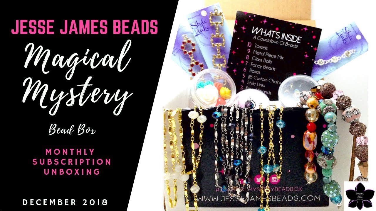 Jesse James Beads Magical Mystery Bead Box | December 2018