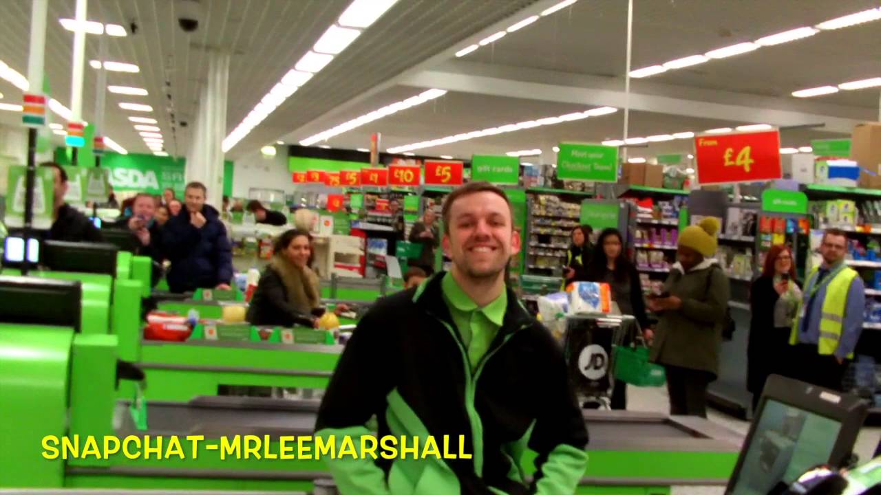 Discoboy hits wolverhampton Asda Epic Fail
