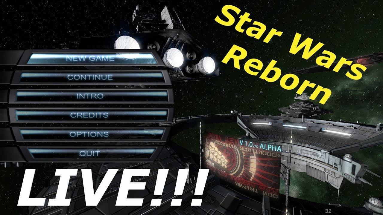 Star Wars Reborn Mod for X3 Live Stream Ep 92 Lets get Some Stuff Done