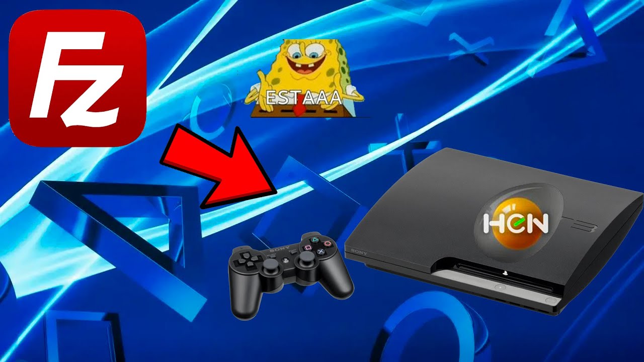 La forma mas rápida de copiar archivos a tu PS3, vía Ftp con Filezilla