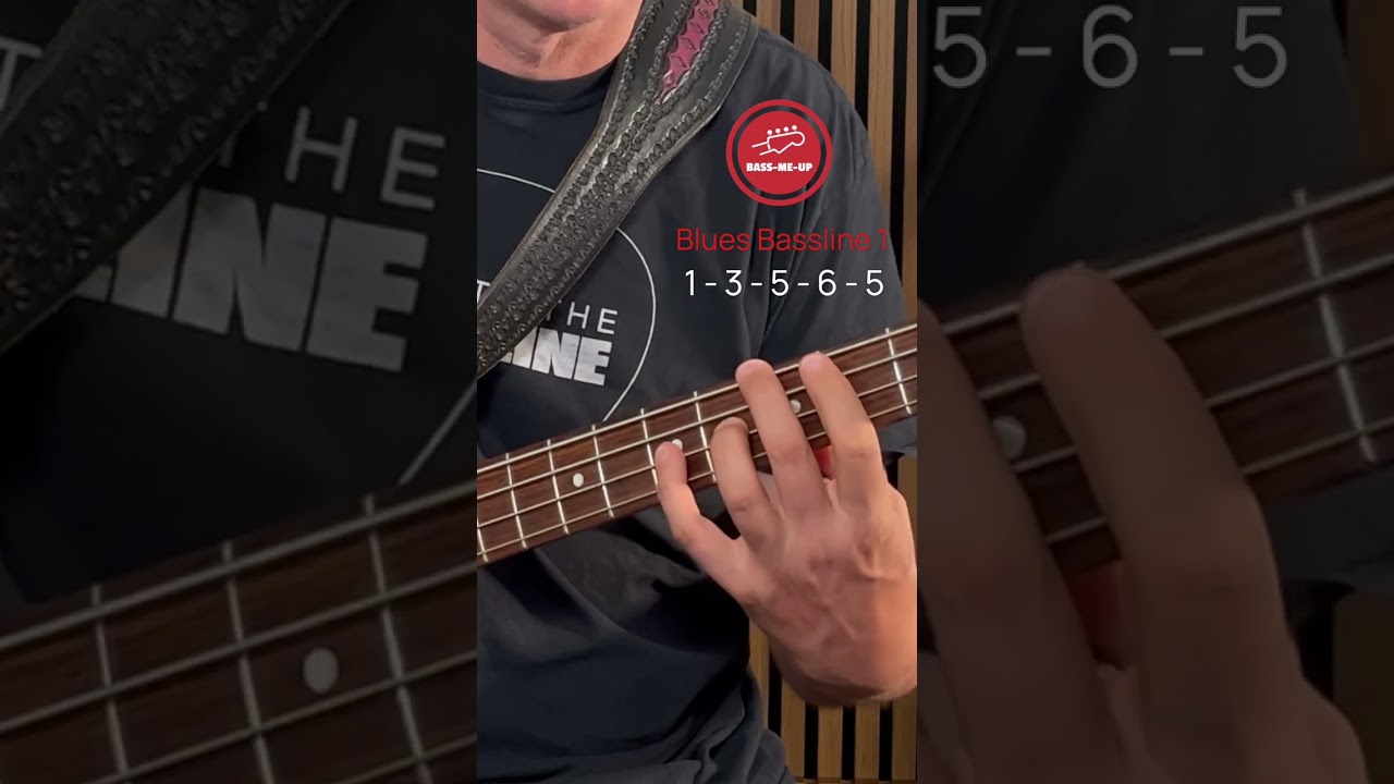 Blues Bass Linie für Anfänger 