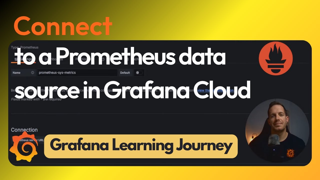 Grafana Learning Journeys: Connect to a Prometheus data source in Grafana Cloud