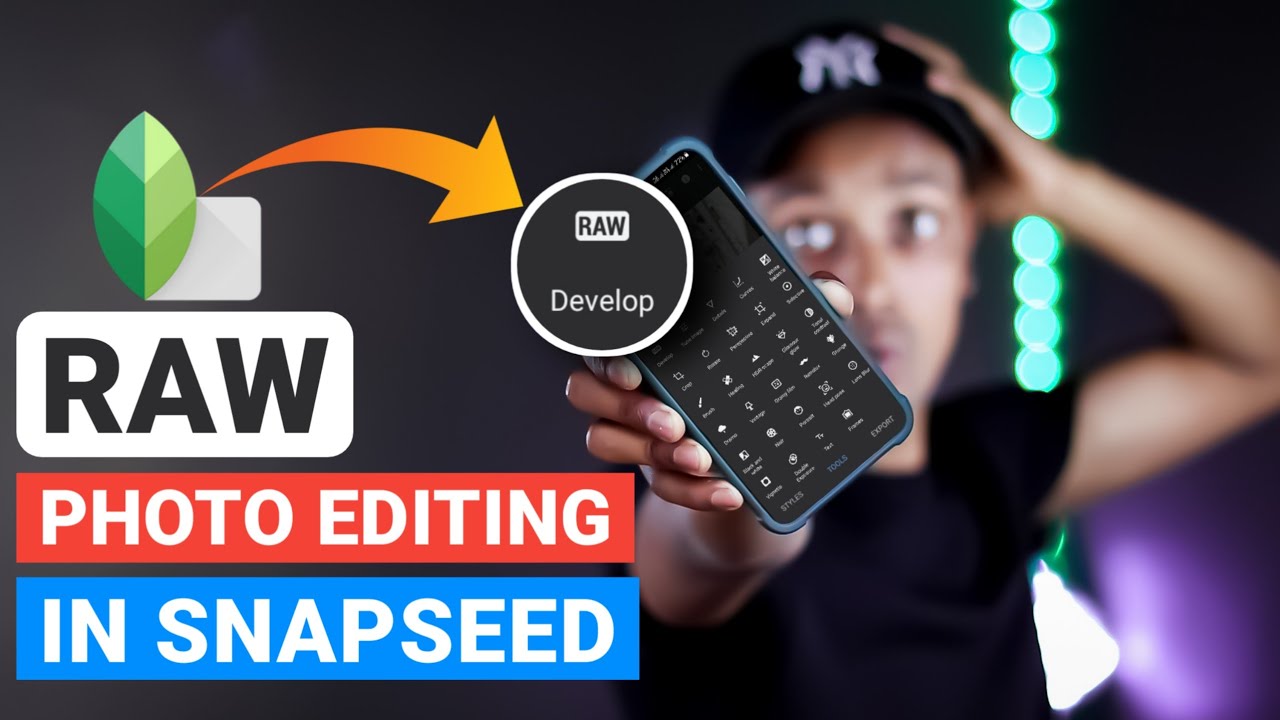 How To Edit Raw Images In Snapseed - Snapseed Raw Photo Editing - Tips & Tricks - Tech Art