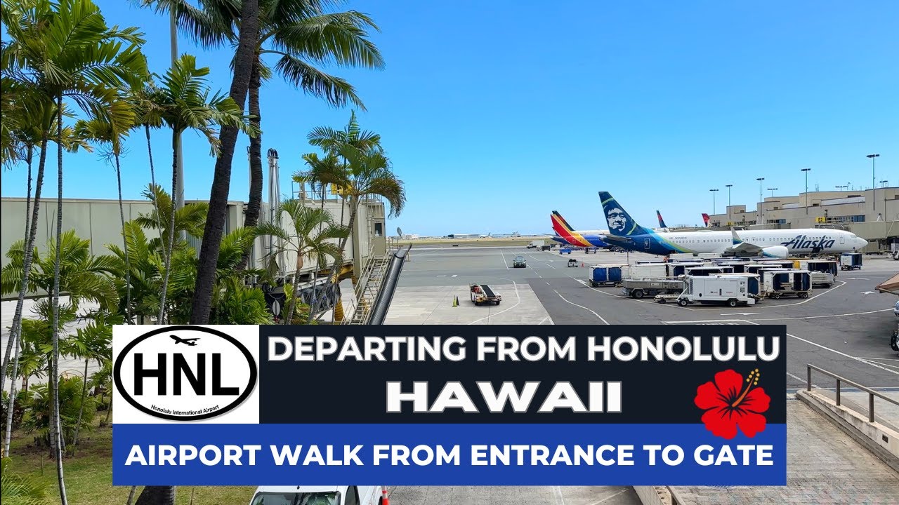 Honolulu Airport (HNL) | Full Departure Tour ✈️