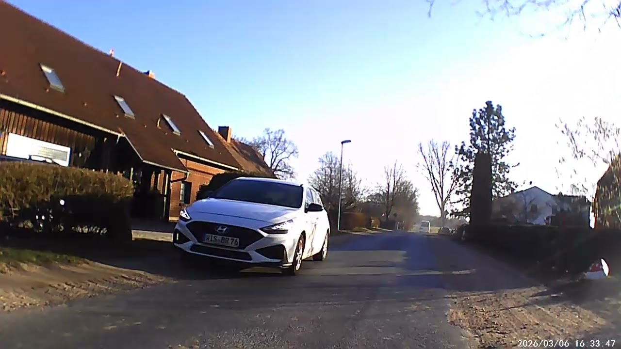 left front cam electric moped from Kartlow to Wismar 6.3.2026 Germany