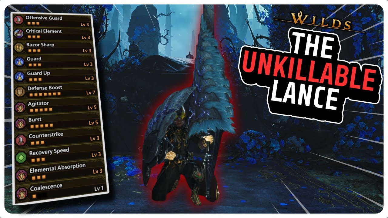 IMMORTAL LANCE V3 УЖЕ ПРИБЫЛ И УНИЧТОЖАЕТ ВСЕ в Monster Hunter Wilds!