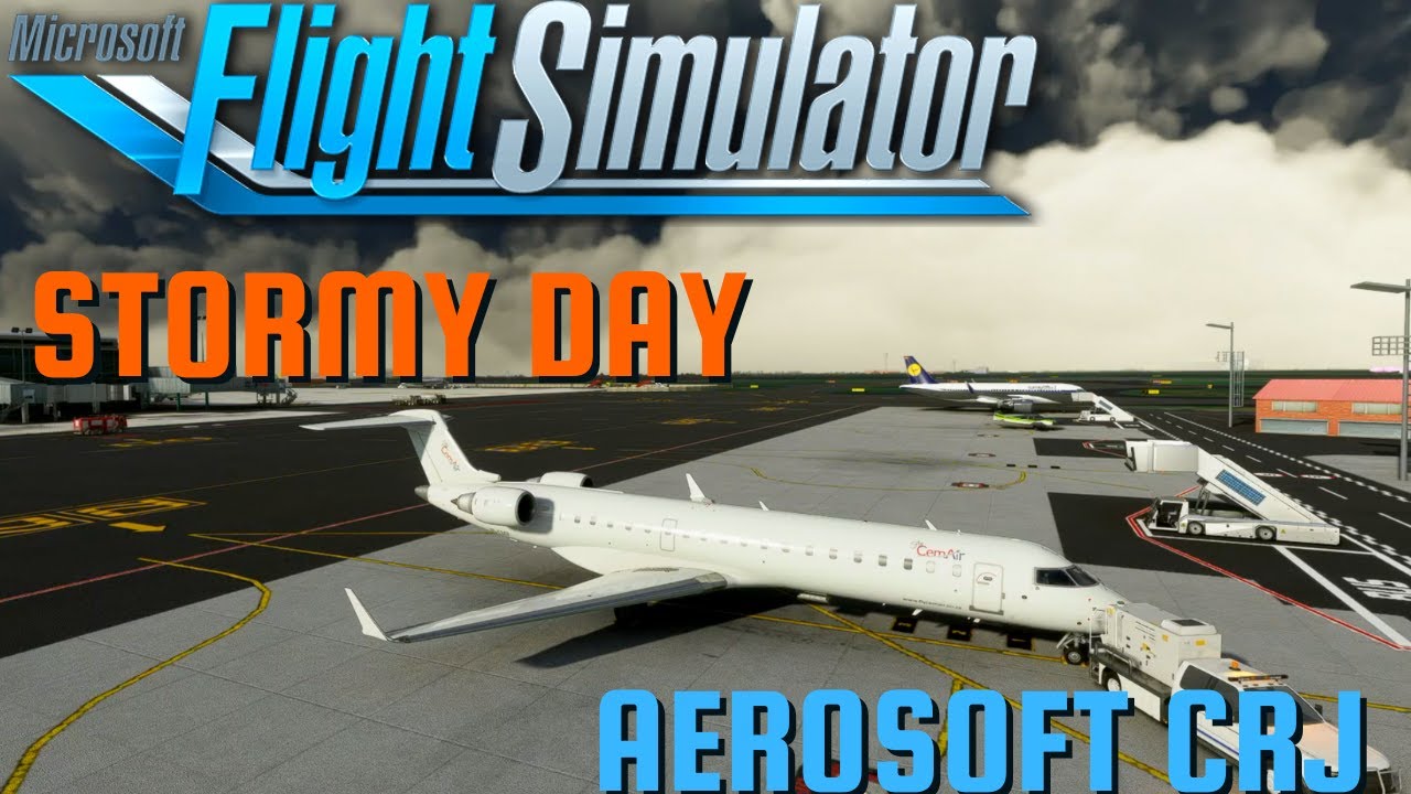 MSFS 2020 | FS2Crew | Aerosoft CRJ | Full Flight