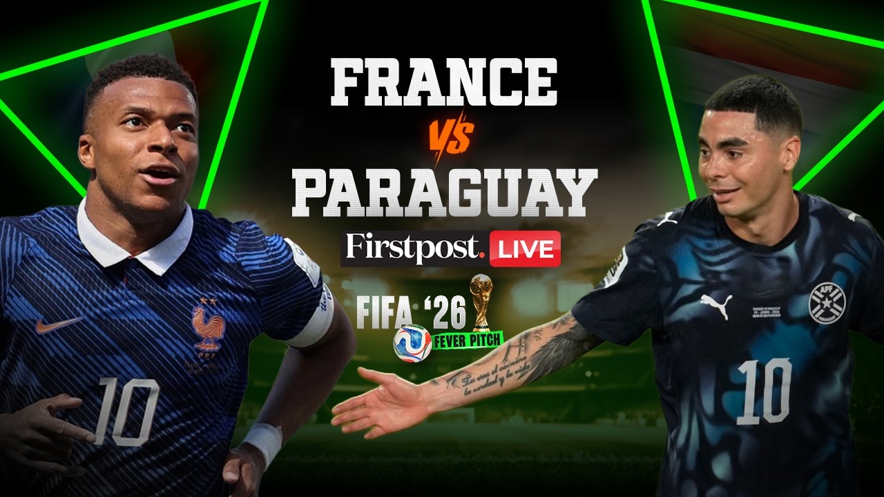 Kylian Mbappe vs Gustavo Gomez | France vs Paraguay LIVE | FIFA World Cup 2026 | Round of 16