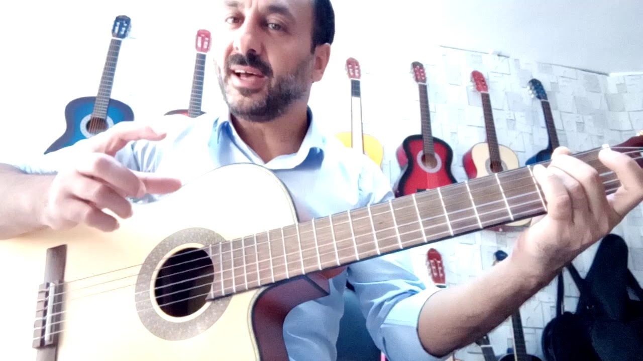Gitar dersi: (23) #Haydi söyle #arpej, #ritm  #akor#Aydın ÖNAL #05067711512