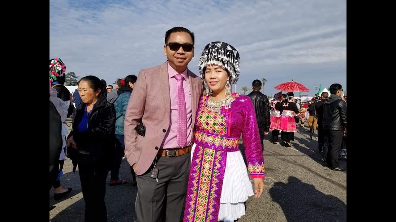Fresno Hmong new year 2020 hnub xiab 4 hluas nkauj ntau heev nawb