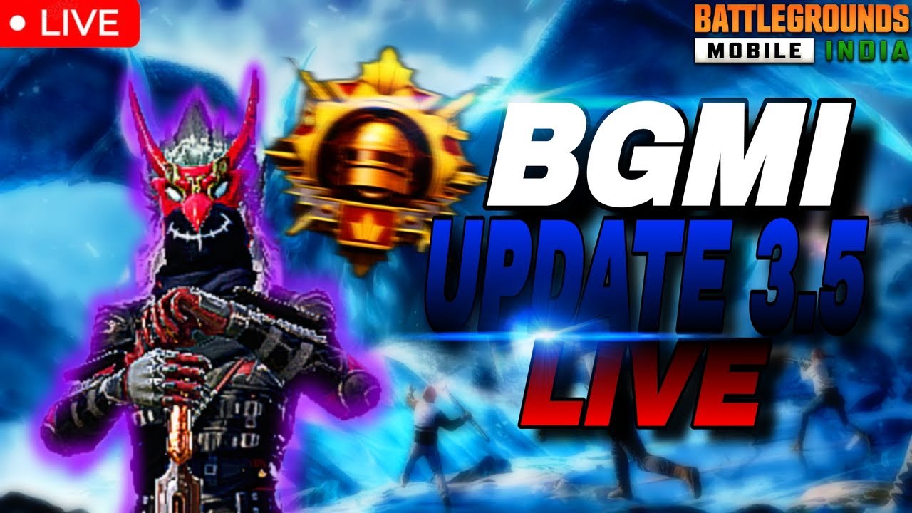 🔴Live: Bgmi [Update3.5] Live Rank Push | #bgmi #pubgmobile #trending #viral