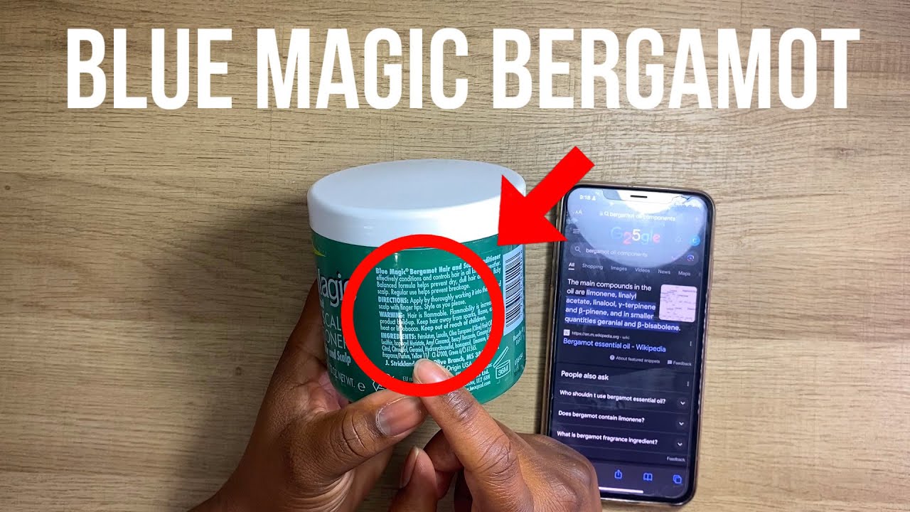 Blue Magic Bergamot Grease Update #grease #bluemagic #natural #naturalhair
