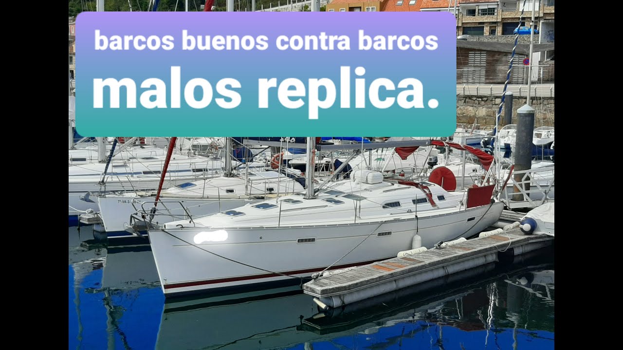 barcos buenos y barcos malos replica