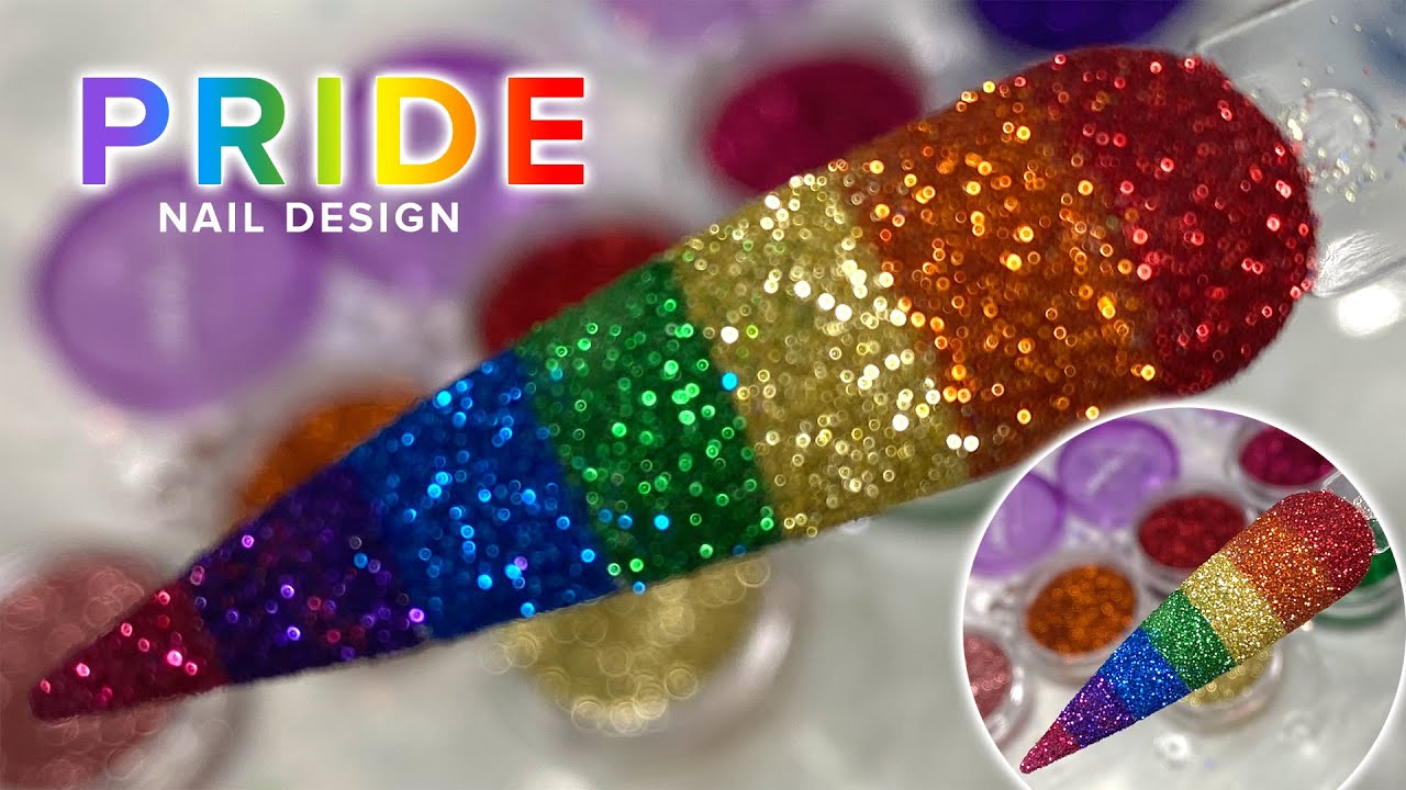 THE Most Stunning PRIDE🏳️‍🌈 Nail art design that you NEED for Pride Month 🌈