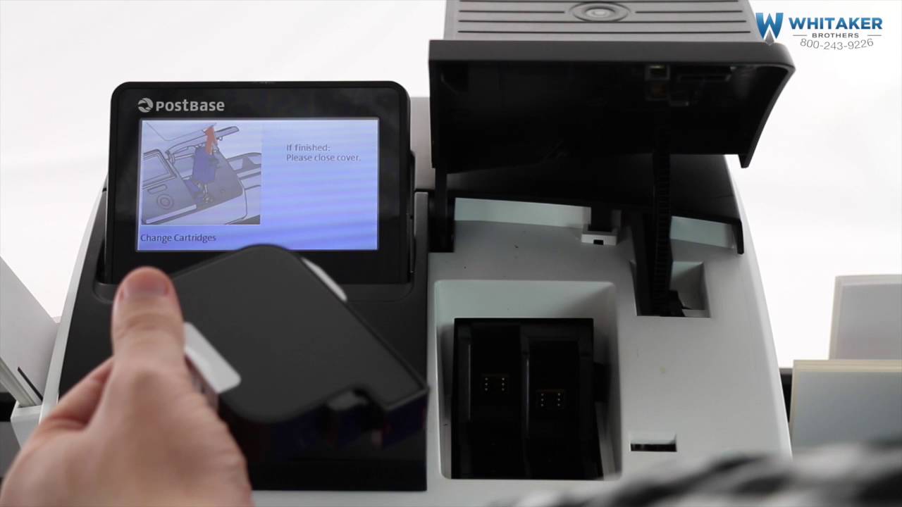 Postbase Ink Cartridge Installation