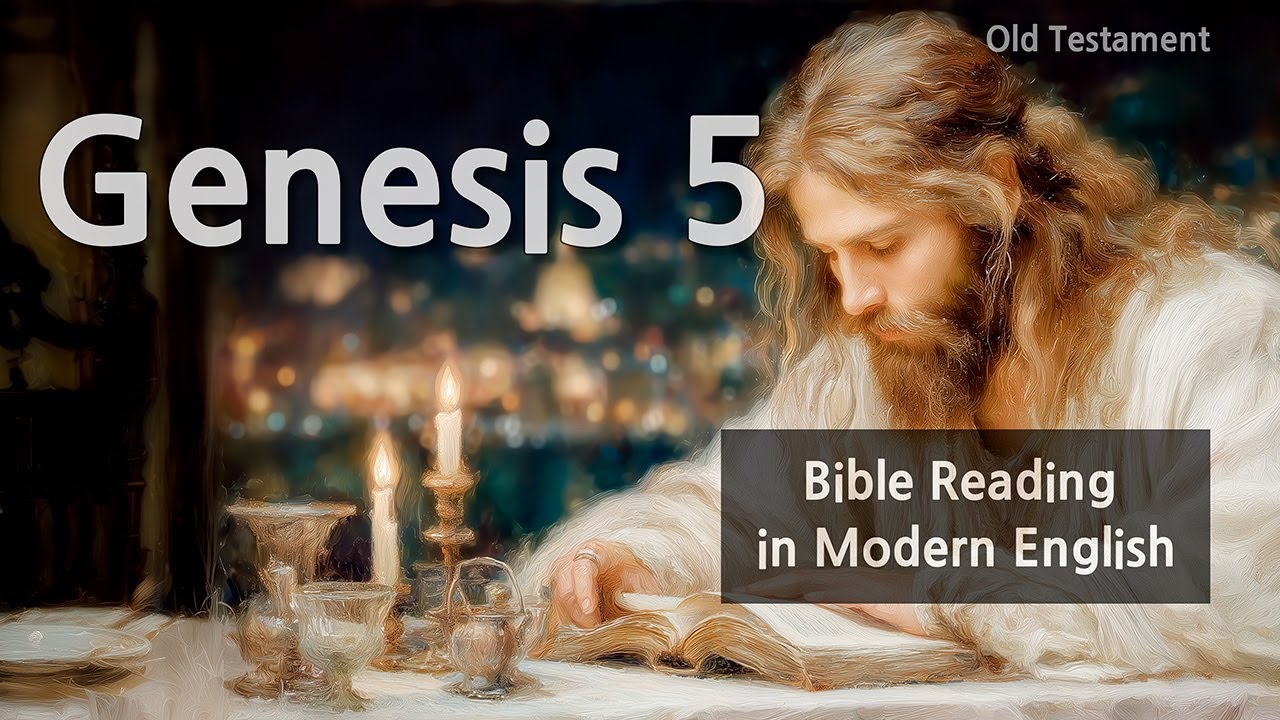 📖 Genesis 5 FULL CHAPTER | Adam's Family Tree & Enoch's Walk with God | ASMR Bible Reading (4K)