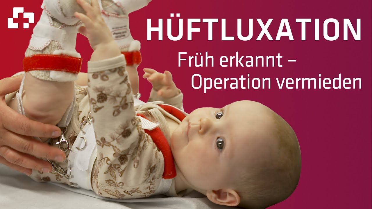 Hüftluxation bei Babys - Früh erkennen und Operation vermeiden