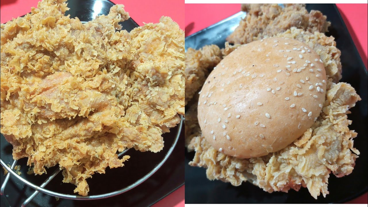 How to cook KFC Zinger | Zinger Chicken recipe | Zinger Burger recipe  | KFC style | @a4skitchen250