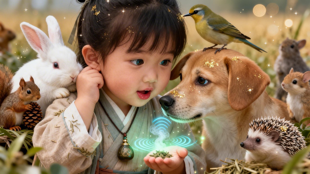 A 6-year-old girl gains the power to talk to animals and becomes a medical prodigy.