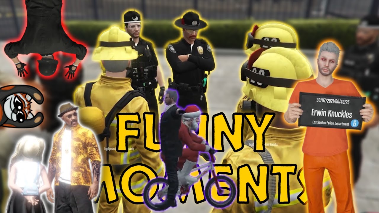 EWRON udaje STRAŻ POŻARNĄ | EWRON GTA RP Funny Moments