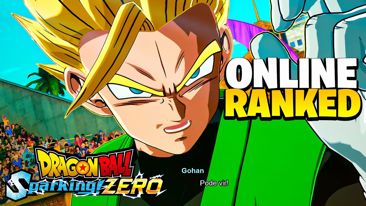 🔴EM BUSCA DO RANK MÁXIMO na Ranked do Dragon Ball Sparking Zero