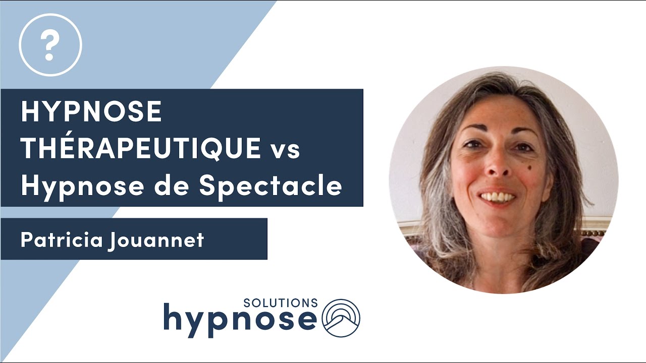 HYPNOSE THÉRAPEUTIQUE vs Hypnose de Spectacle