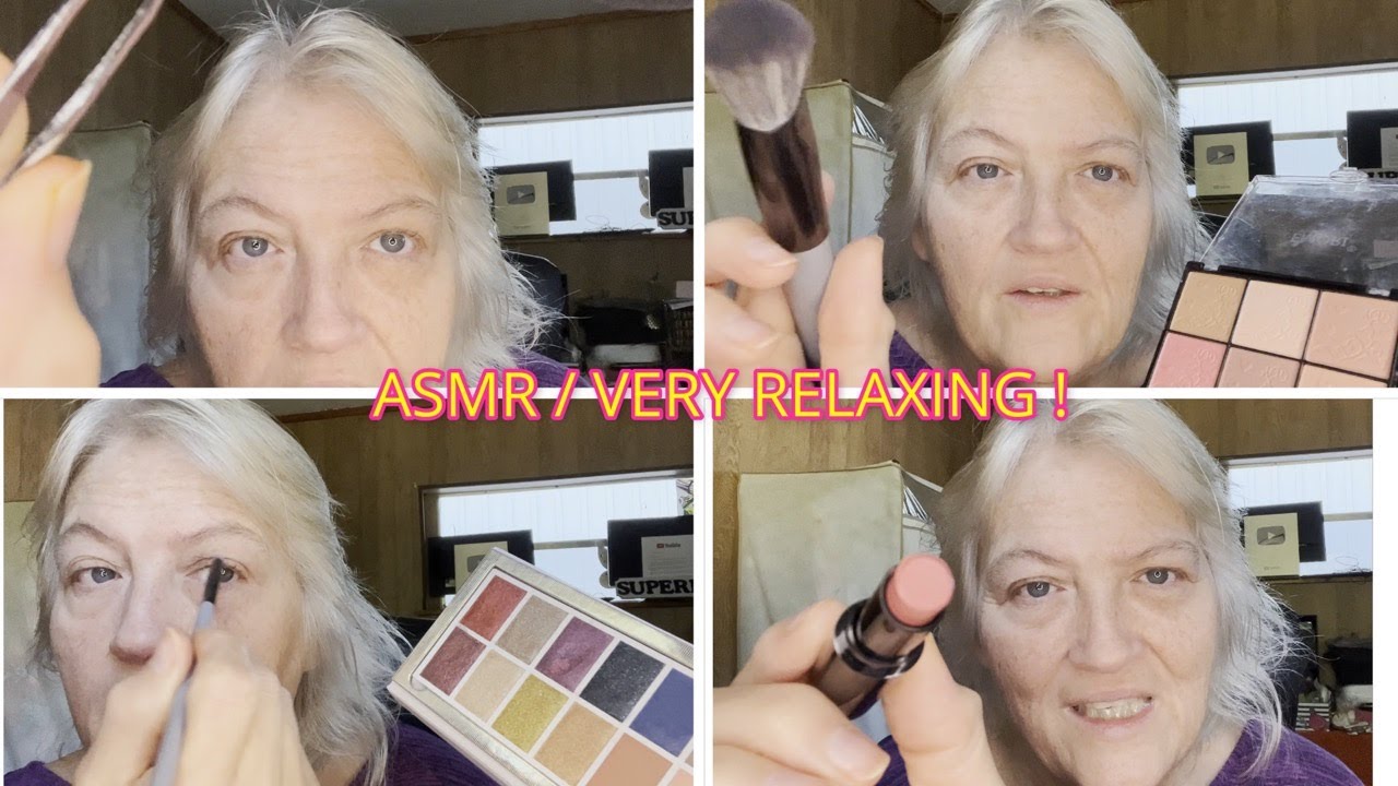 ASMR **RP Relaxing/Glam Makeup look for YOU !! 💄