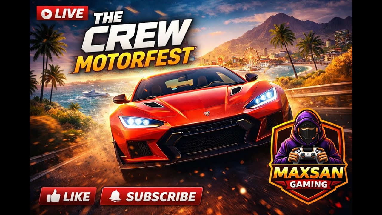 🔴 The Crew Motorfest Live 🔥 | Ultimate Racing Experience | Hindi Gaming