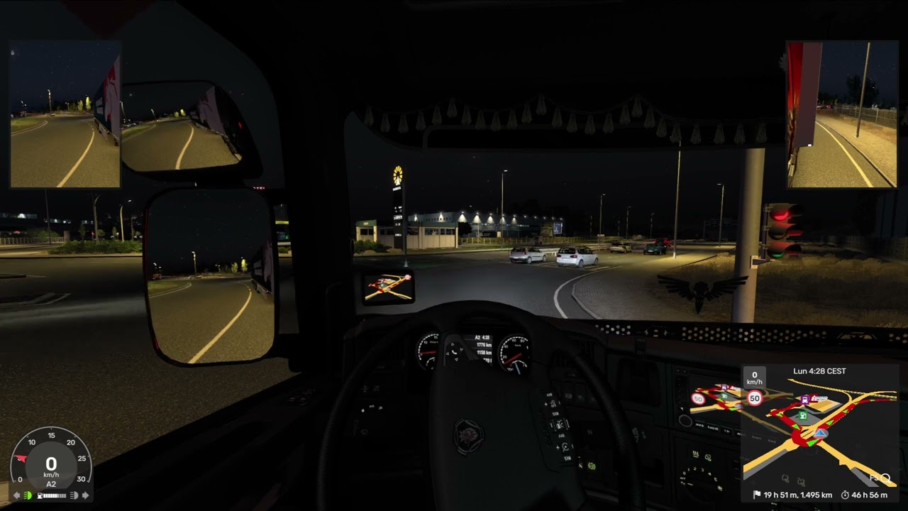 EURO TRUCK SIMULATOR 2 ENTREGA DE TARDE SIGUEME TE LO AGRADEZCO  : ) . DALE ❤ ( spoiler lo Volcamos)