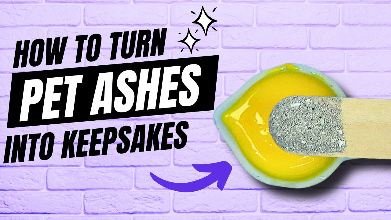 You Won’t Believe How Easy It Is To Add Pet Ashes to Resin